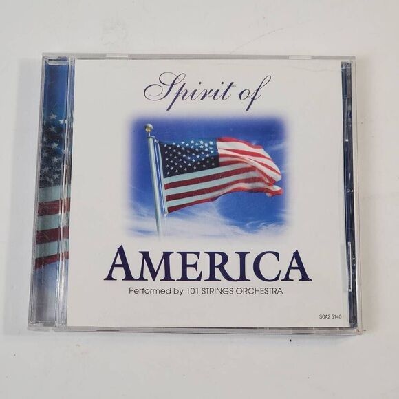 Spirit of AMERICA Performed by 101 STRINGS ORCHESTRA [CD] - Picture 1 of 3
